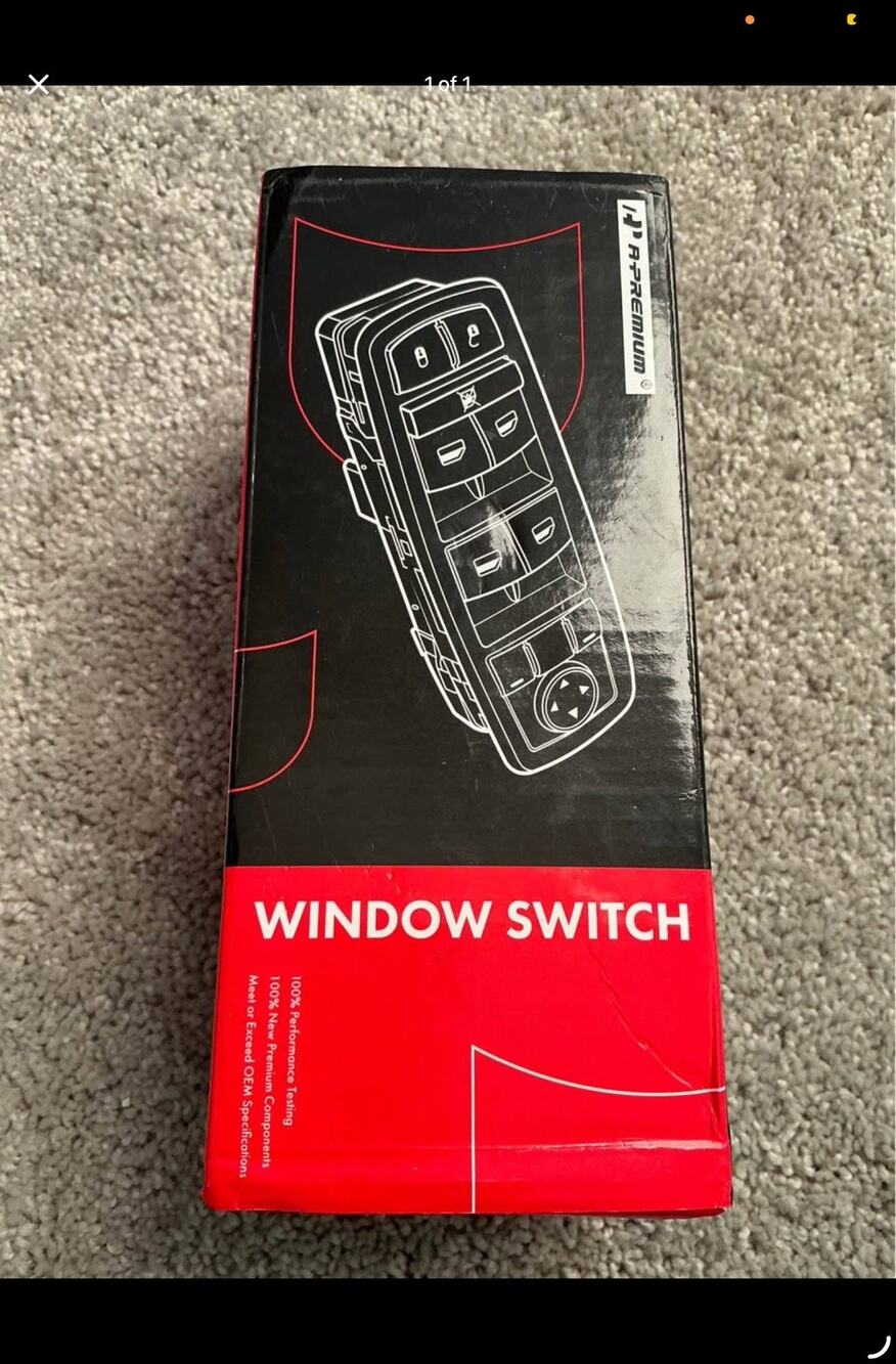 2007 - 2013 Toyota Camry Left Driver Master Power Window Switch 515296